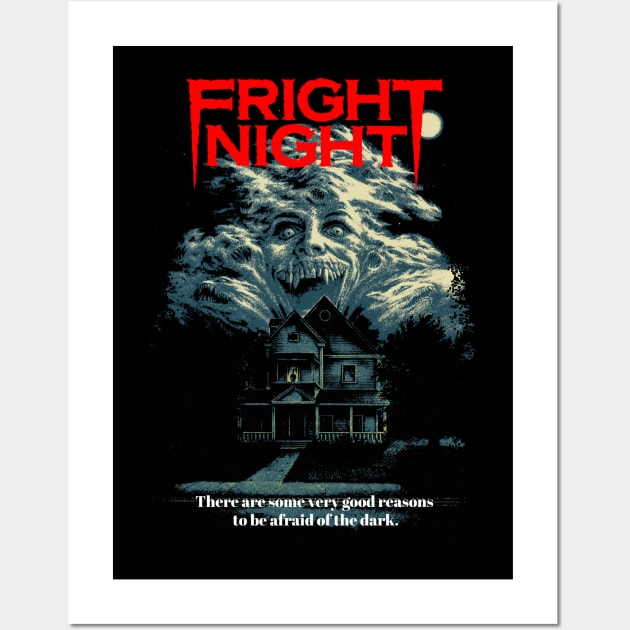 Fright Night, Horror, Cult Classic, Vampire Wall Art by Premium Nation